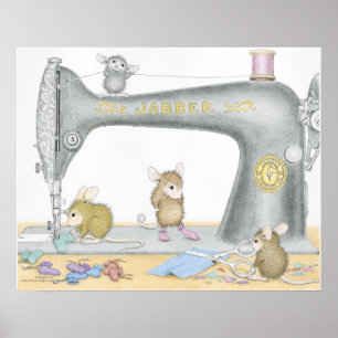 Casa-Rato Designs® - poster Sewing