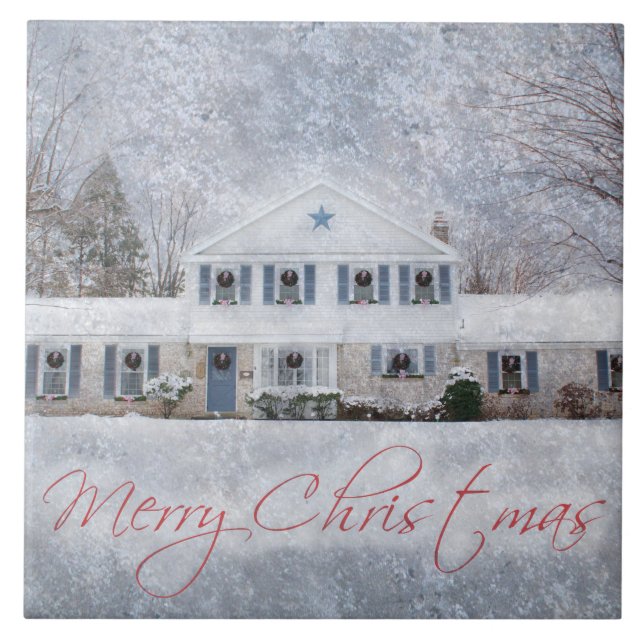 Casa russa do País da Neve Primitiva de inverno (Frente)