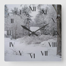 Casa Velha no Relógio do Inverno