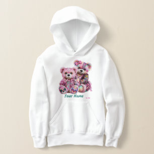 Casaco com Capuz Custom Punk Bears