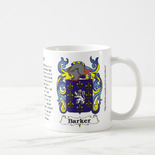 Casaco da família do ladrador da caneca do braço