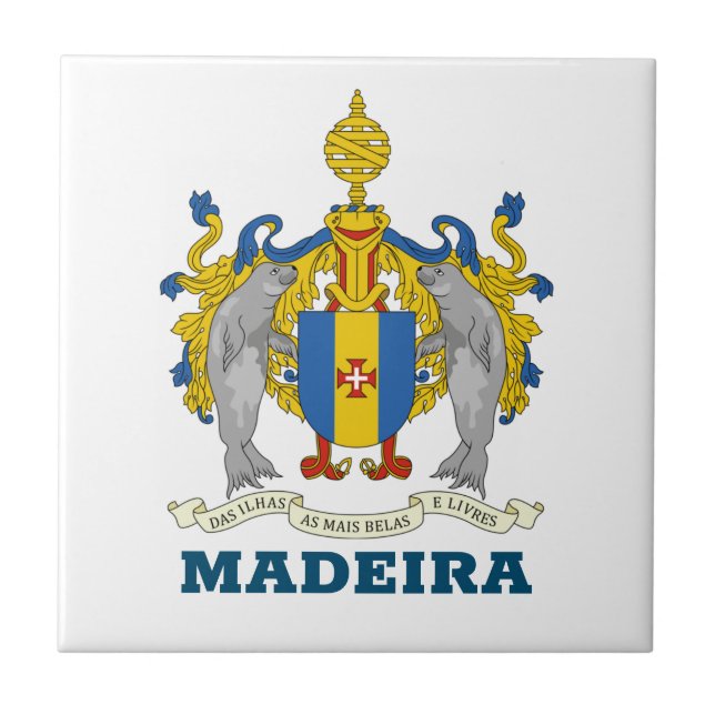 Casaco de Armas da Madeira, Portugal (Frente)