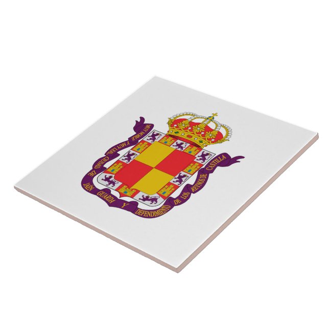 Casaco de Armas de Jaén, Espanha (Lateral)