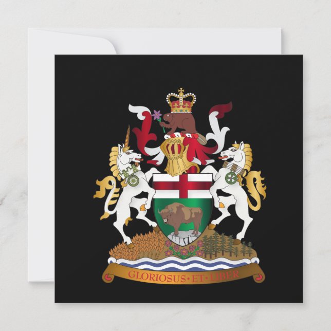 Casaco de armas de Manitoba (Frente)