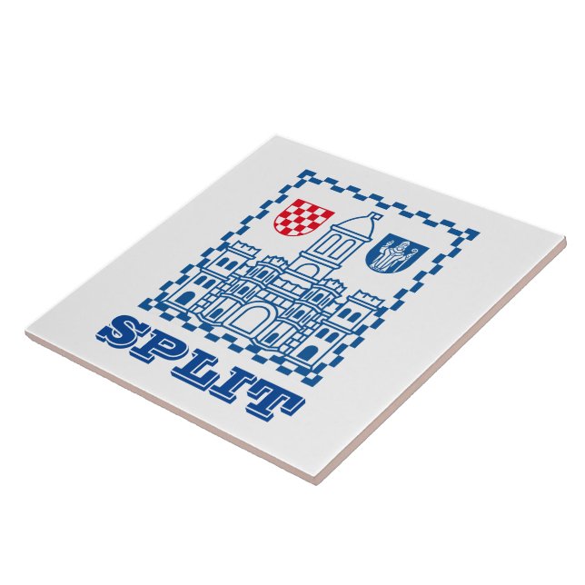 Casaco de Armas de Split, Croácia (Lateral)