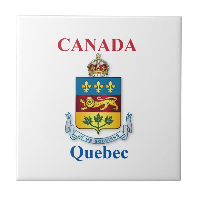 Casaco de armas do Quebec (Frente)
