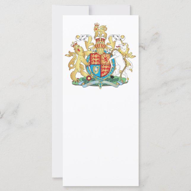 CASACO de armas do Reino Unido (Frente)