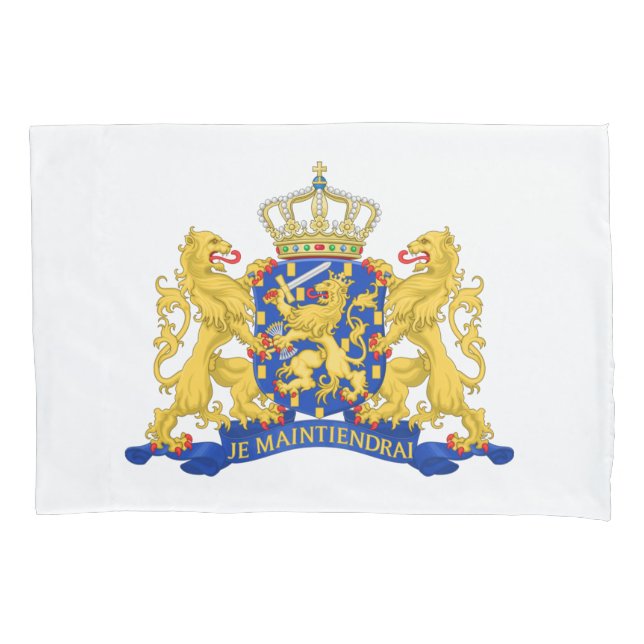 Casaco de Armas dos Países Baixos sobre o Pct Bran (Frente)