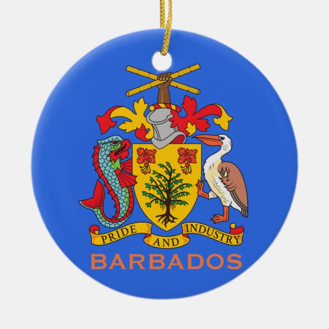 Casaco de Armas e Enfeites de natal de Bandeira de (Frente)