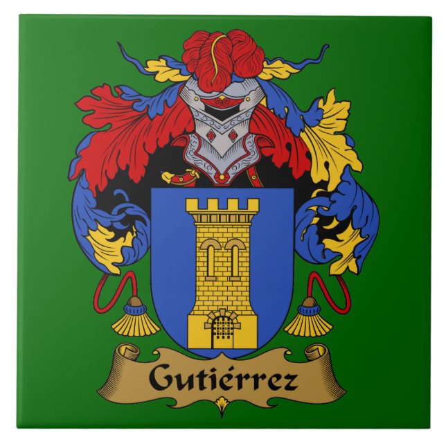 Casaco de Azulejo de Armas da Família Gutierrez (Frente)