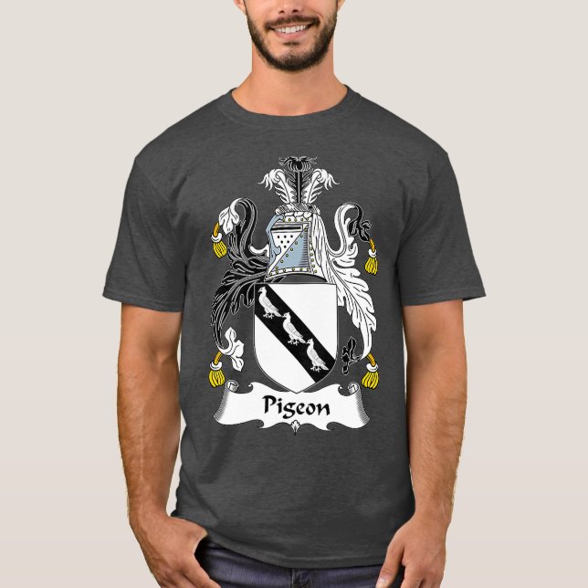 Casaco de Braços Pombo - Camisa de Festa Familiar (Frente)