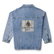 Casaco de ganga feminino com design exclusivo Drop