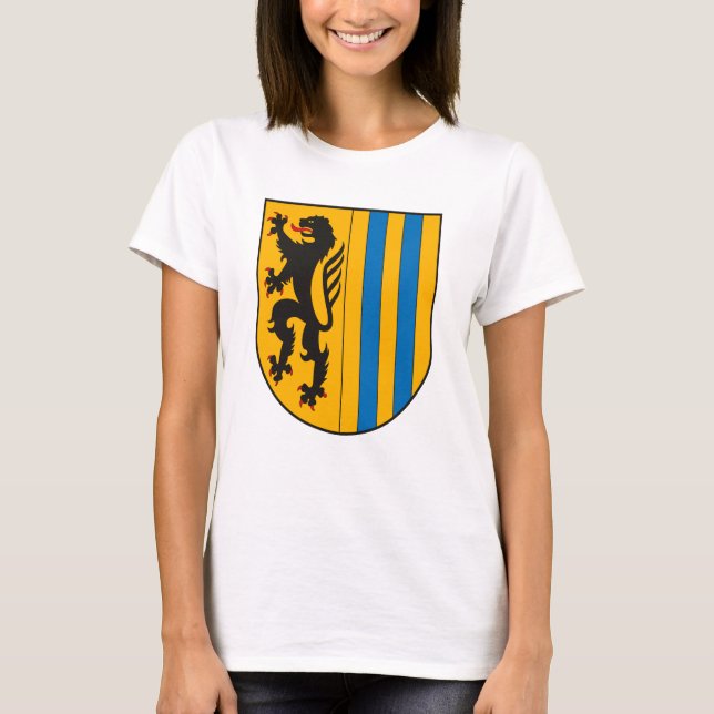Casaco de Leipzig da Camiseta de Armas (Frente)