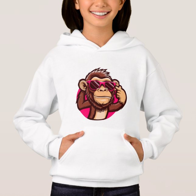 Casaco de Macaco Legal para Bebê (Frente)