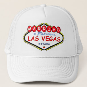 CASADO no boné do logotipo da cereja de Las Vegas