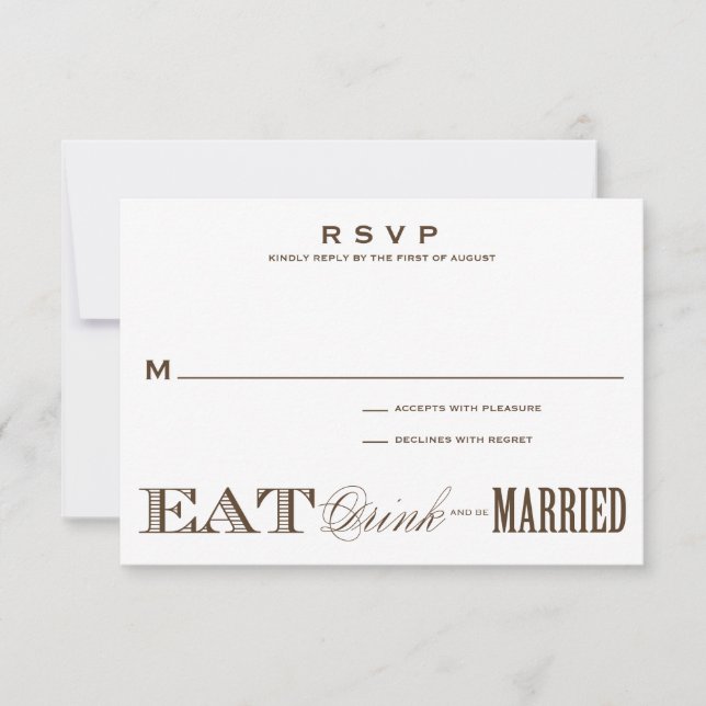 & CASADOS | RSVP 3.5 x 5 (Frente)