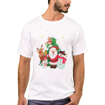 Casais Conjunto de Camisas de Natal Correspondente