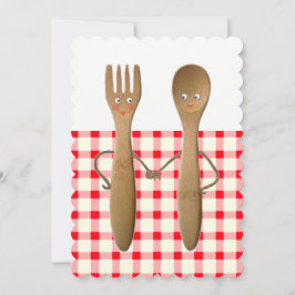 Casais Convites para Chás de casamento