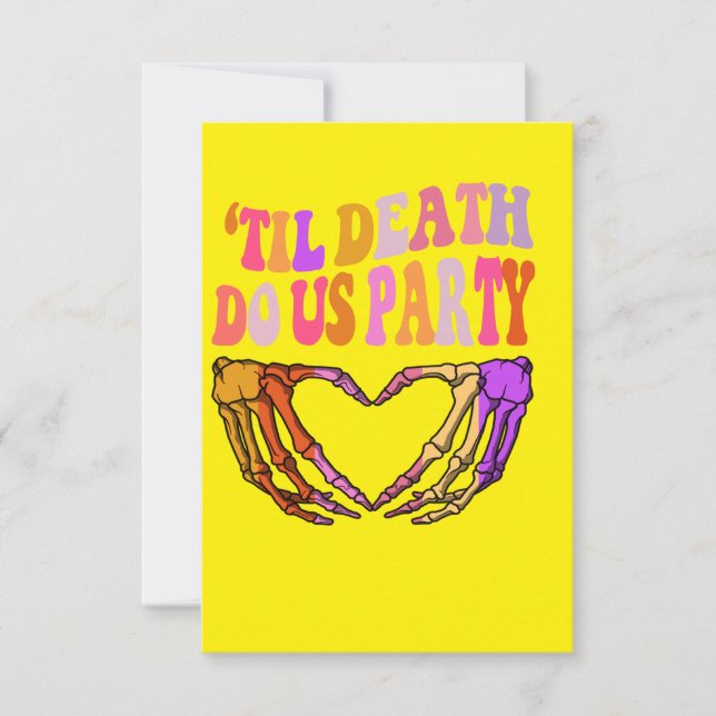 casais de casamento 'Até a morte de nós, Bachelore (Frente)