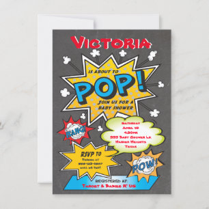 Casais De Livros Em Quadrinhos Convites Para Bebê