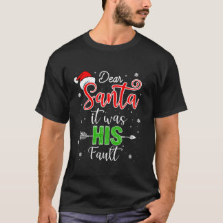 Casais De Natal Camisas Caros Papais noeis Era Sua