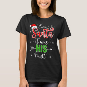Casais De Natal Camisas Caros Papais noeis Era Sua