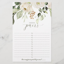 Casais famosos para jogos de chá de panela - Pares