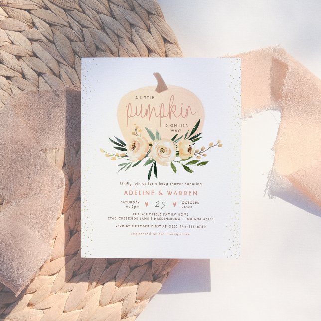 Casais rosa-rosa-abóbora Chá de fraldas orçamento  (Criador carregado)