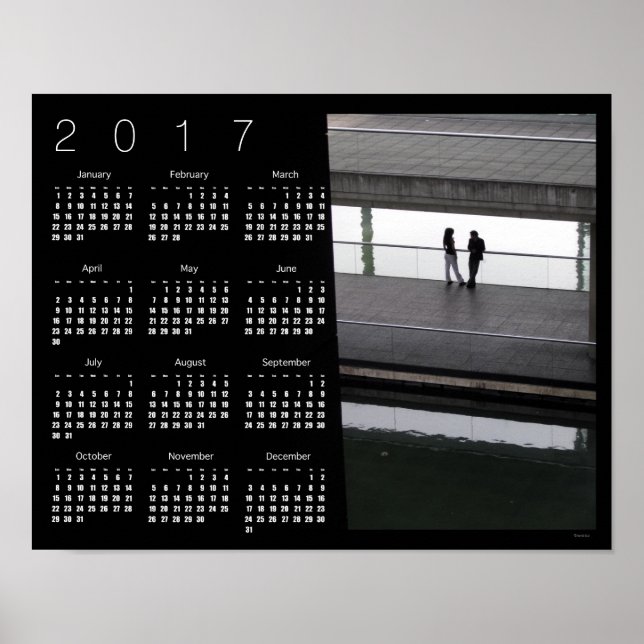 CASAL Cidade das Ciências Paris Calendário Poster  (Frente)
