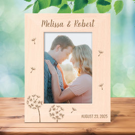 Casal Dandelion Flowers Aniversário 5x7