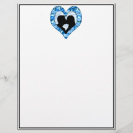 Casal de beijos da Camuflagem Azul do Céu Floresta