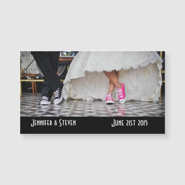 Casal de Casamento em um Jantar de Anos 50 de Esti (Frente)