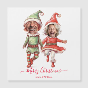 casal de elfos de Natal