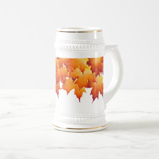 Casal de mapeamento em uma Caneca de cerveja (Frente Esquerda)