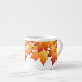 Casal de mapeamento em uma caneca Espresso