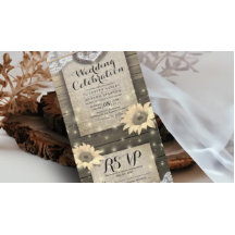 Casal Ferraduras Lace Madeira Girassol RSVP