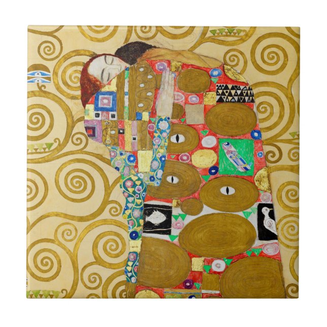 Casal Gustav Klimt Fulfillment Nouveau (Frente)