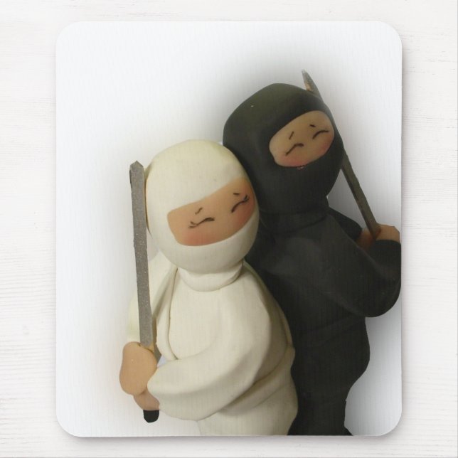 Casal Mousepad de Ninja (Frente)