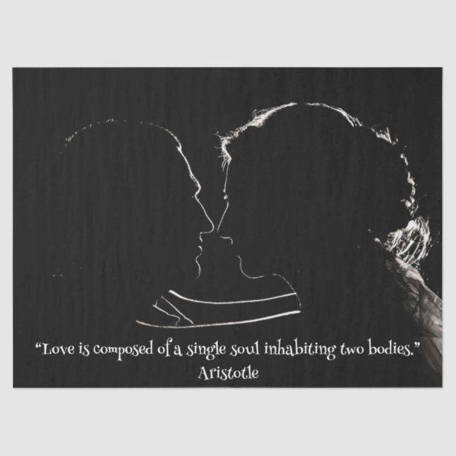 Casal no Papel Tecido do Amor (Frente )