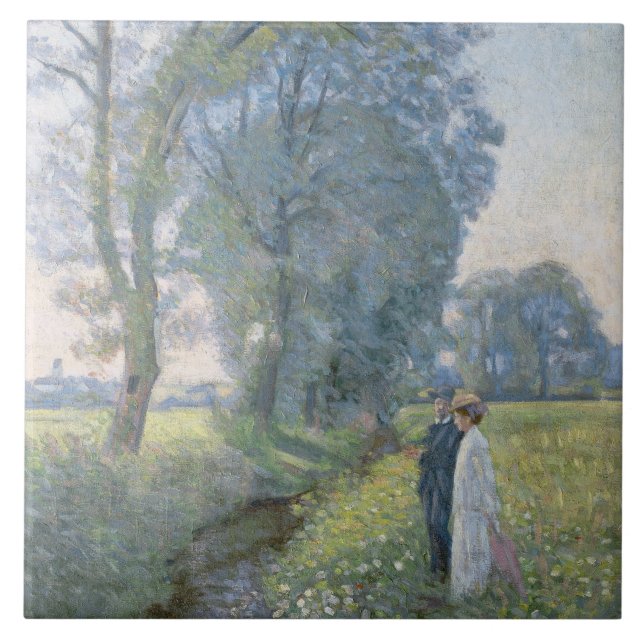 Casal noivo (Casamento e Matrimônio) (Noivado) (Frente)