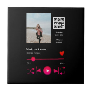 Casal personalizado do player de música