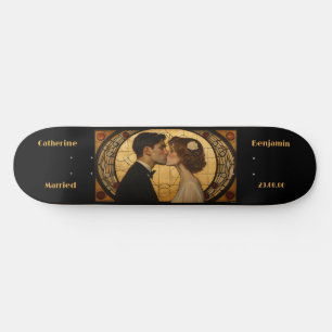 Casal Personalizar skate Art Deco