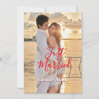 Casal Romântico "Recem casados" Sunset Personaliza