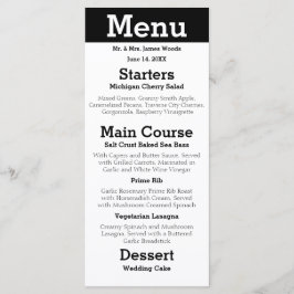 Casal Silhuette Moderno - Menu Recepção