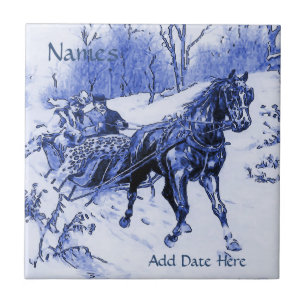 Casal Sleigh Azulejo, Olhar Holandês, Personalizar