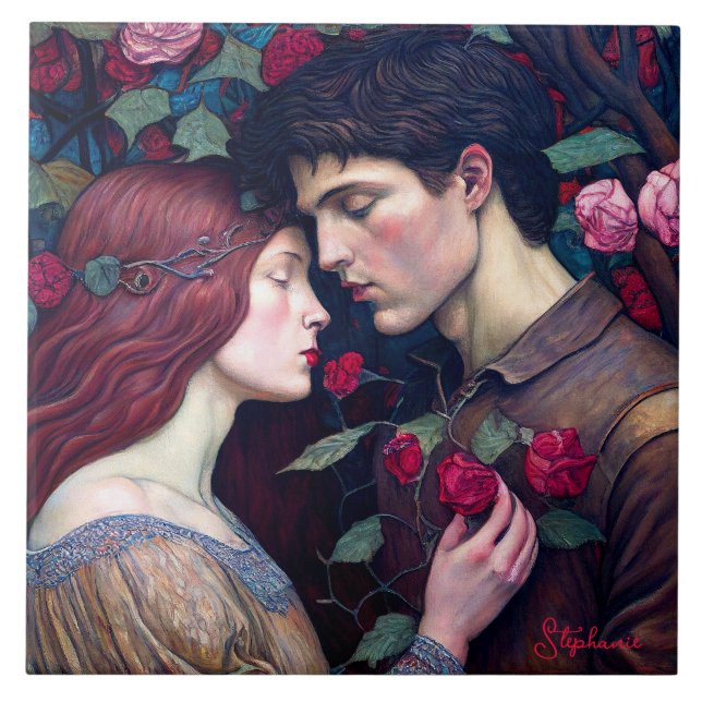 Casal Vintage Romance Lovers (Frente)