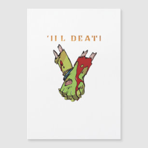 Casal Zumbi Até que a Morte Nos Separe Estilo Clás