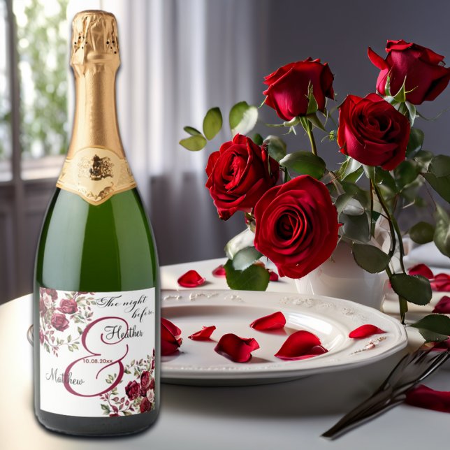 Casamento "A Noite Antes" da Burgundy Floral Moder (Criador carregado)