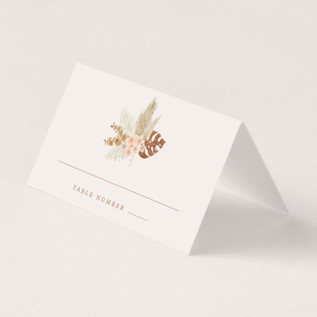 Casamento ao Ar Livre Boho de Outono com Flores Rú (Verso)