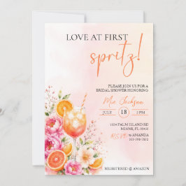 Casamento ao Primeiro Spritz Chá de Noiva